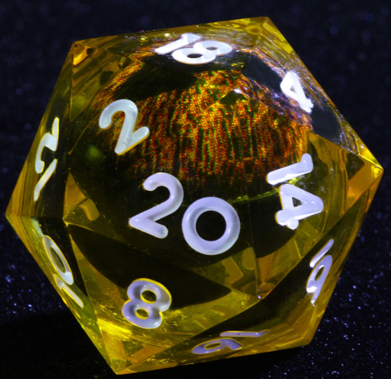 From critical hits to saving throws, count on your dungeons and dragons dice