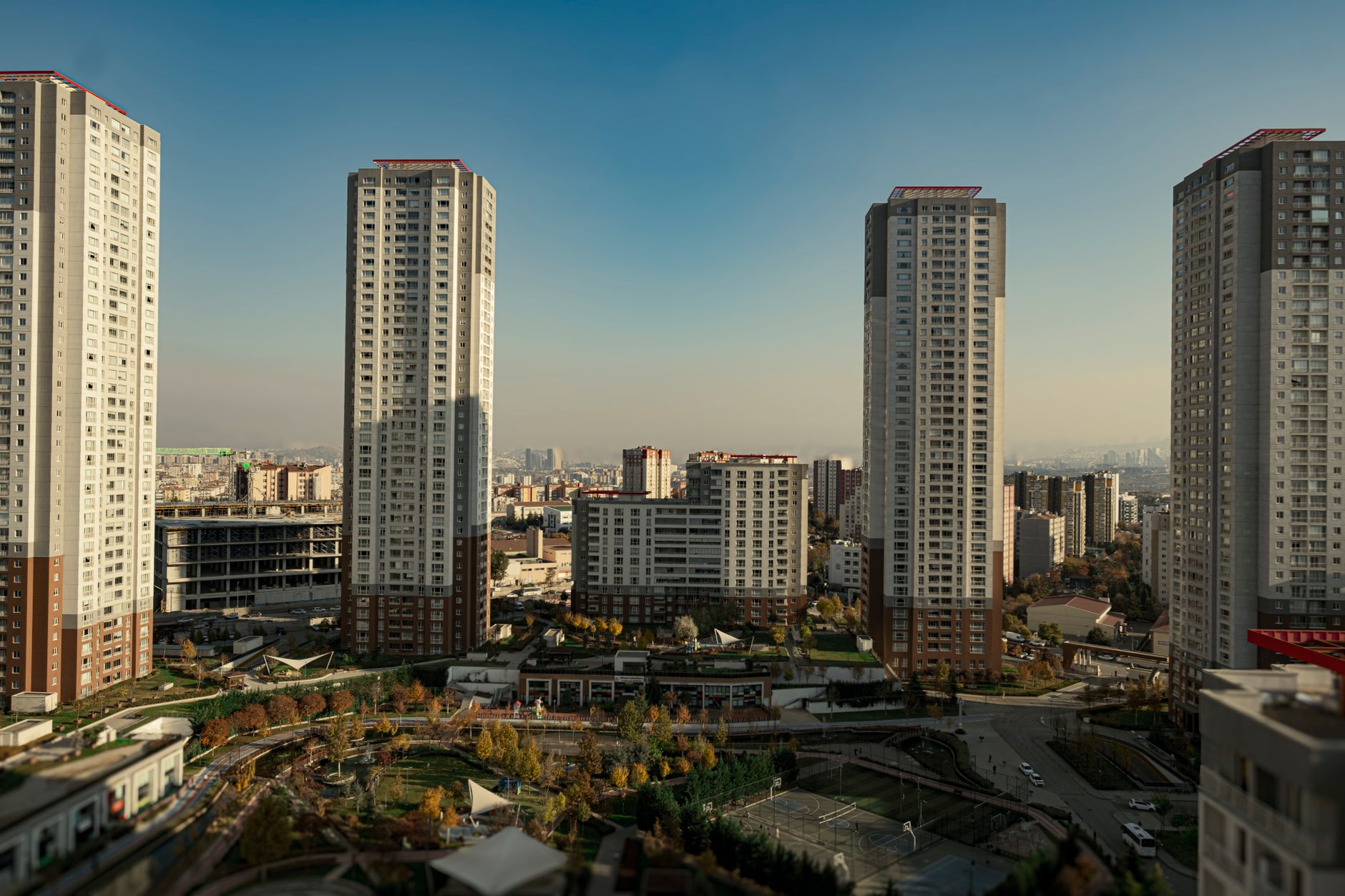 High-rise buildings in Ankara, Turkey showcasing modern architecture and urban living. — Check out You for Ideas About What t